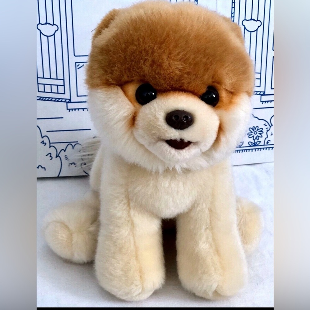 GUND Boo The World's Cutest Dog Plush Stuffed Animal Pom Puppy Dog Toy